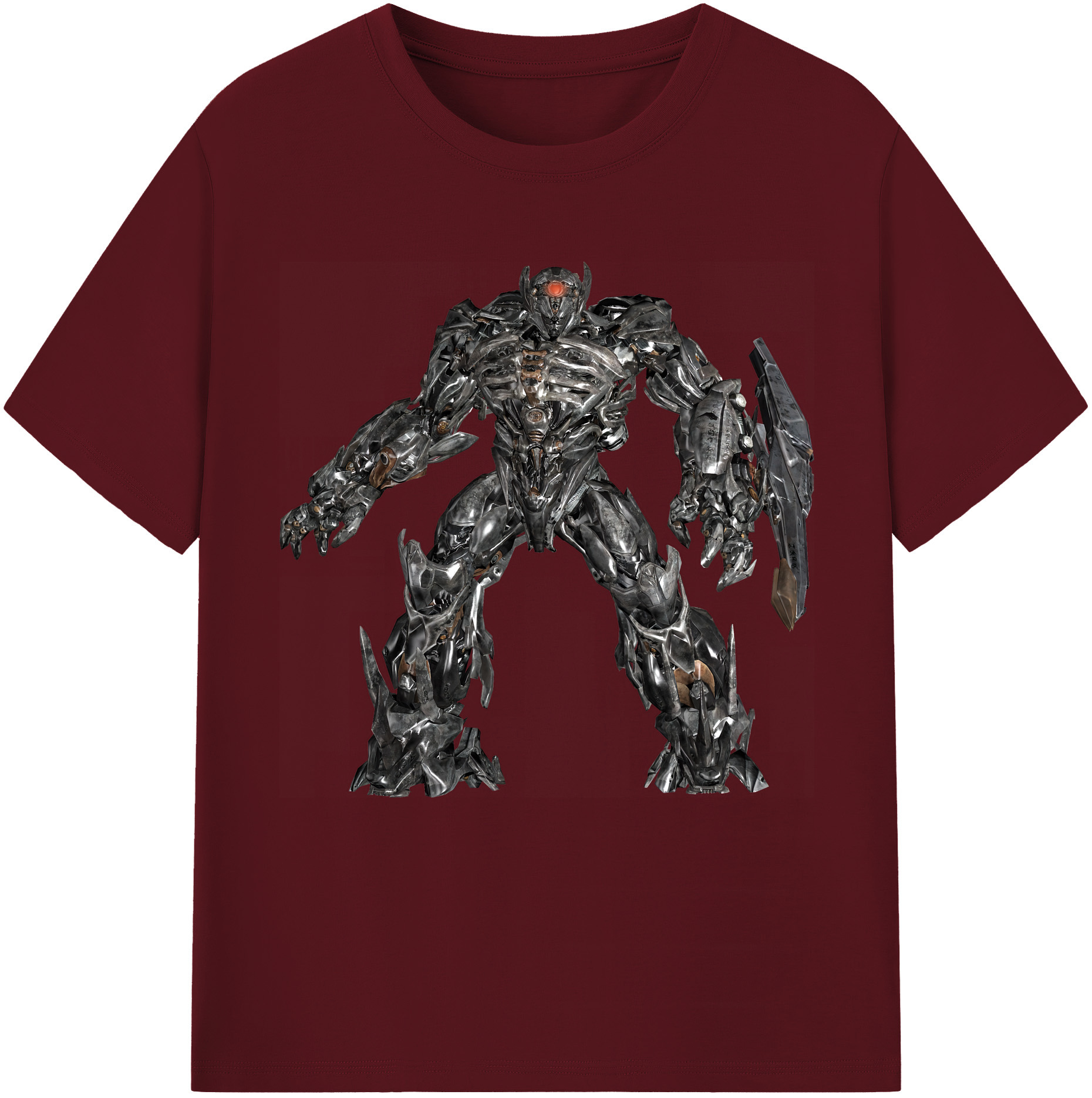 （画像用） Transformers トランスフォーマー 綿100％半袖Tシャツ（フロントプリント）